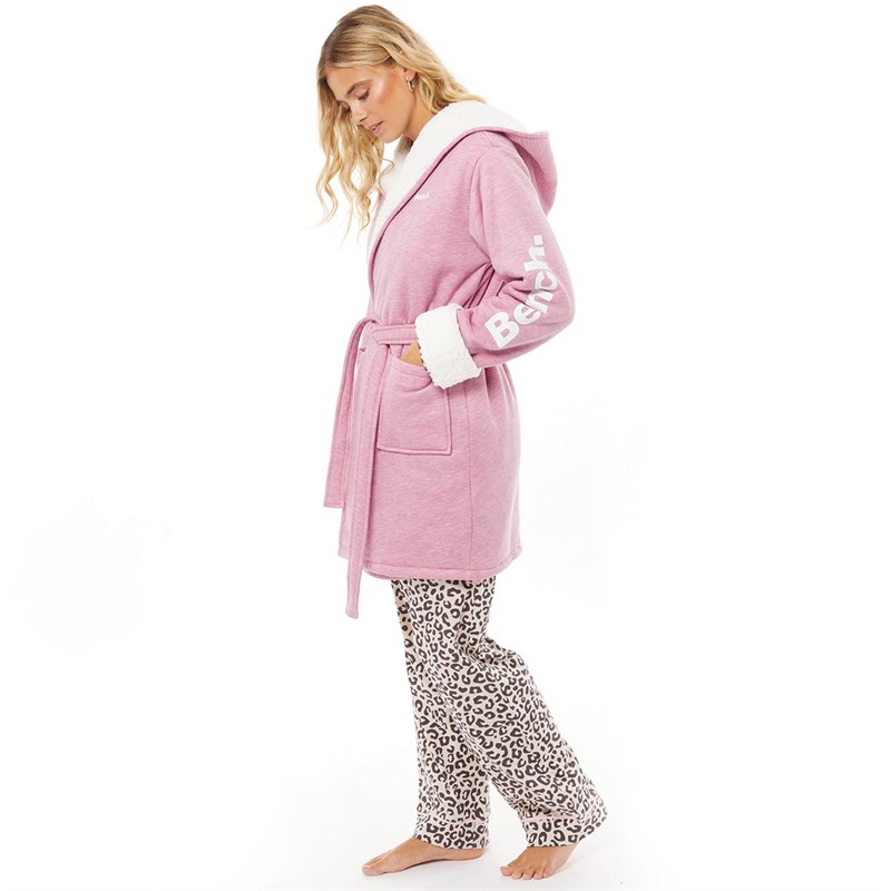 Bench Womens Rhapsody Dressing Gown Rose Marl