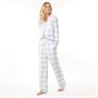 Bench Womens Siesta Pyjamas Grey Check