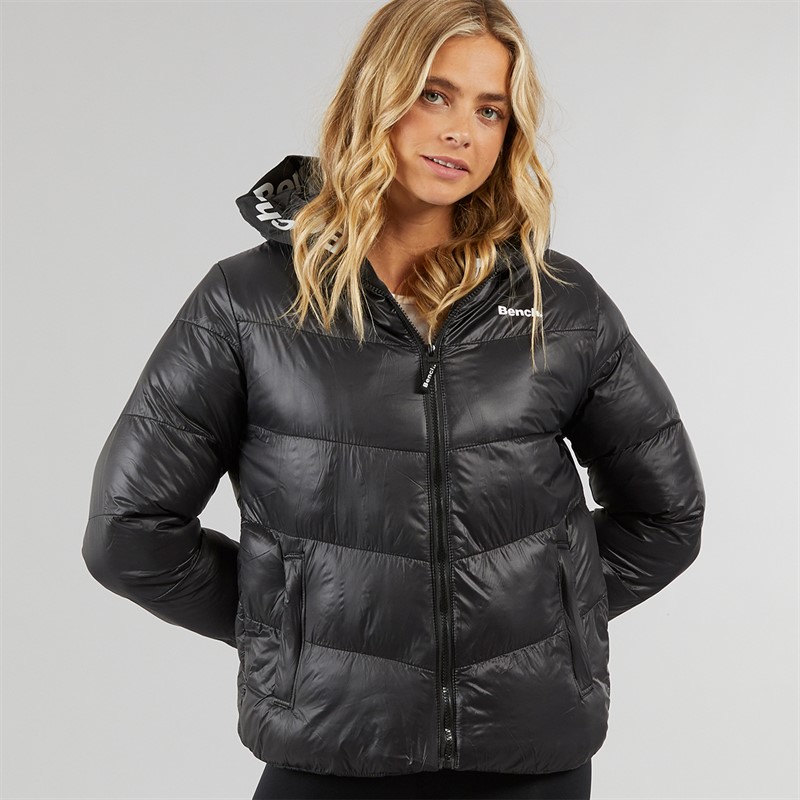 Bench Damen Phillipa Steppjacke Schwarz