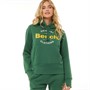 Bench Dames Aggie Logo Print Hoodies Groen