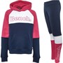 Bench Girls Oaklyn Hoodie Bonnie Leggings And Janet T-Shirt Set Pink/White/Navy