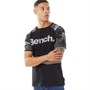 Bench T-Shirts Moses Homme Noir