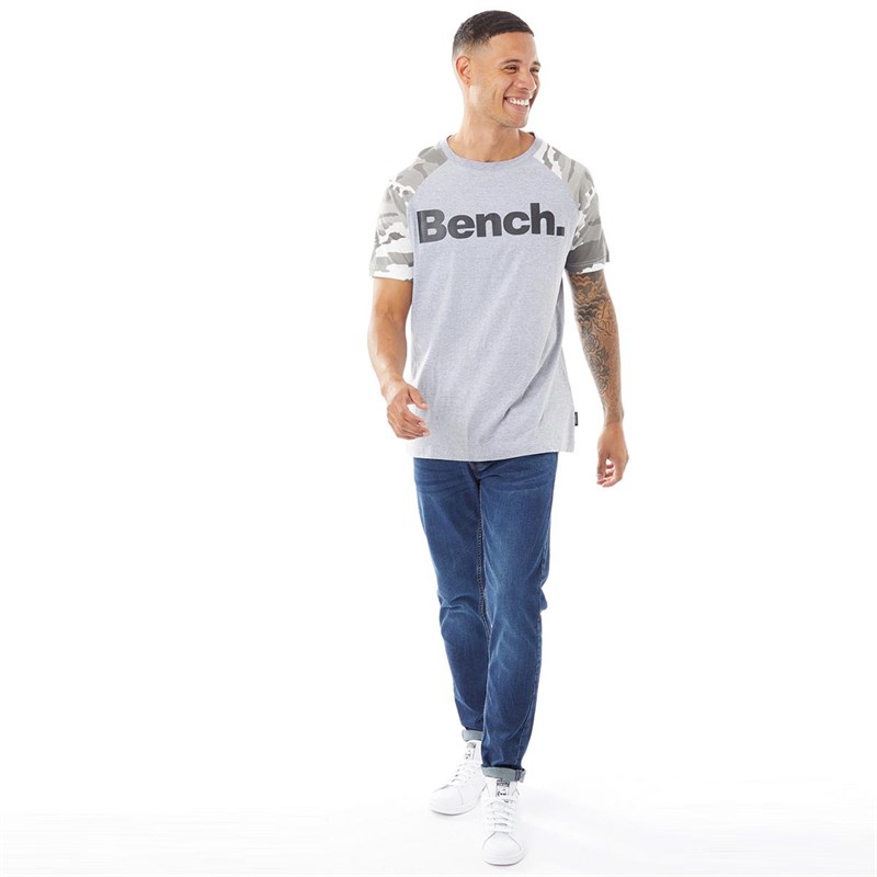 Bench Herrer Moses T-shirts Grå Mergel