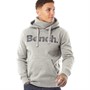 Bench Mens Woosh Hoodie A Grey Marl