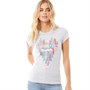 Bench Womens One Love T-Shirt A Grey Marl