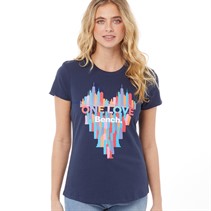 Bench Womens One Love T-Shirt A Navy