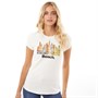 Bench Womens Citylife T-Shirt Off White