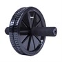 Bench Unisex Excercise Wheel Gymudstyr Sort