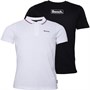 Bench Mens Angru T-Shirt And Polo Set Black/White