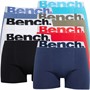 Bench Herren Malko 7er-Pack Boxers Schwarz/Helltürkis/Marine/Rot/Weiß/Hell Khaki/Blau