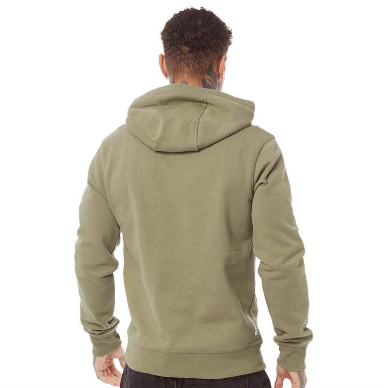 Bench Mens Skinner Spots Hoodie Light Khaki