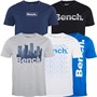 Bench Donnan T-shirt 5 szt. dla niego kolor czarny/szary marglowy/granatowy/biały/królewski
