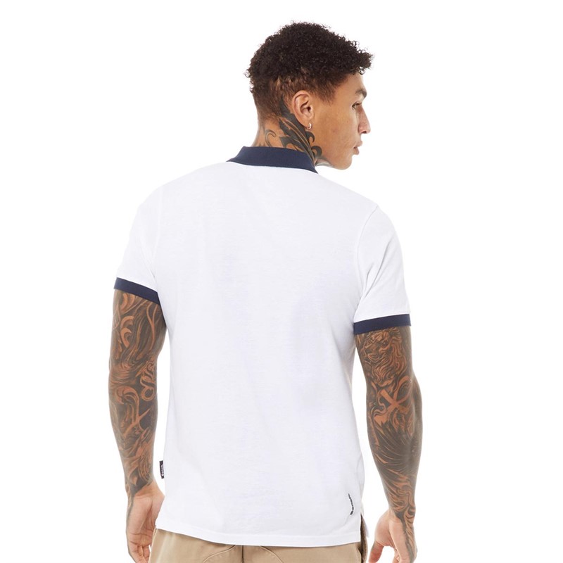 Bench Mens Timor Polo White
