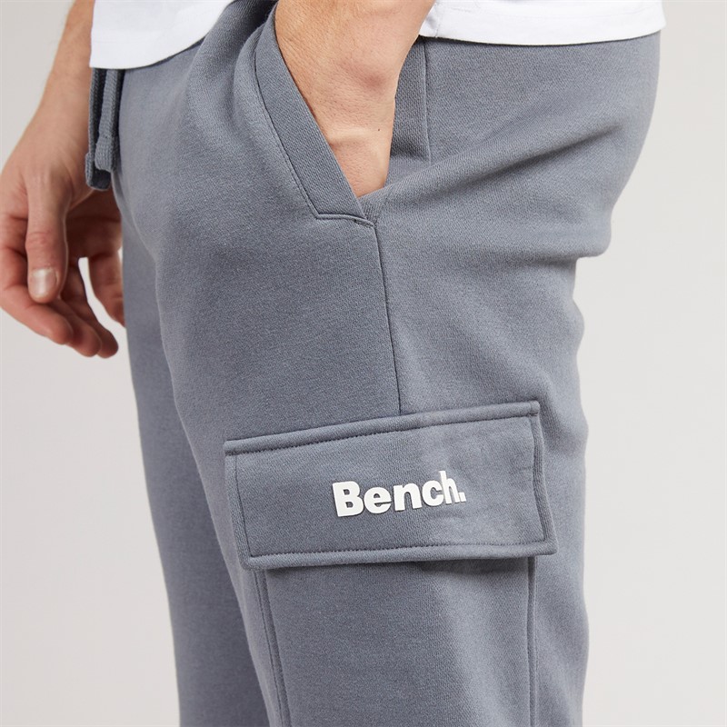 Bench Herren Fargo Cargo Jogginghose Stahl Grau