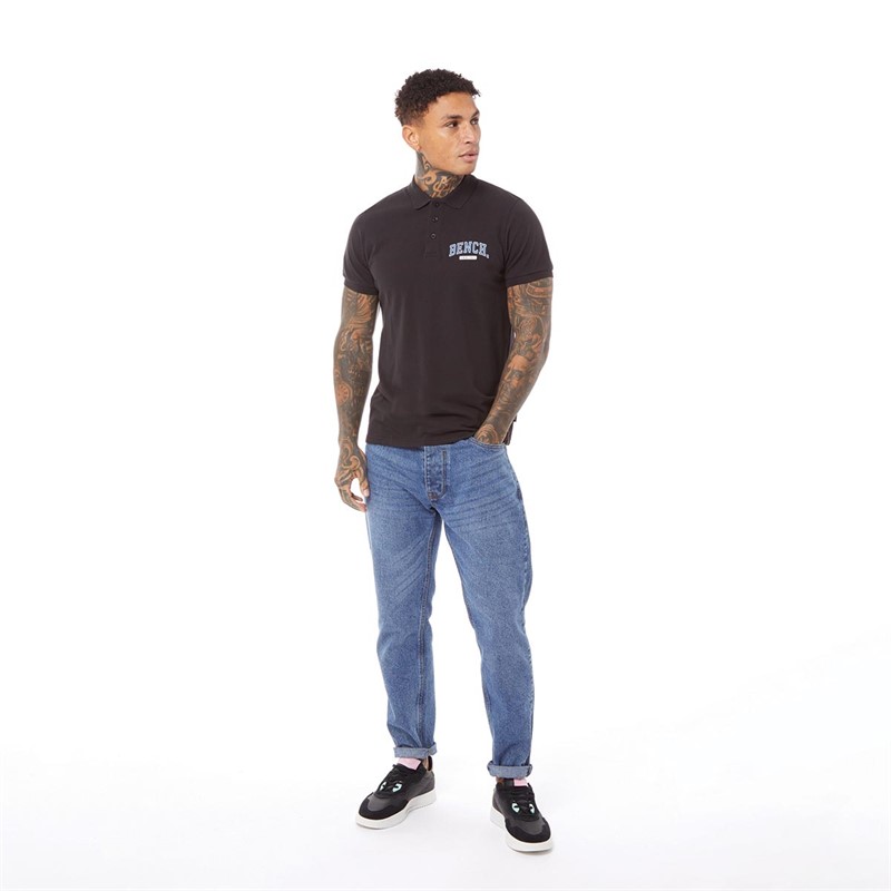 Bench Mens Tammer Polo Black