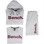 Bench Mens Franko Fleece Tracksuit Grey Marl