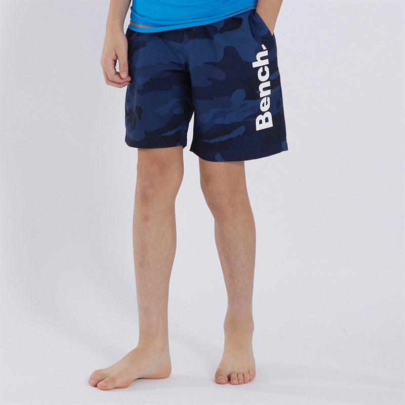 Blue Camo Swim Shorts - 3