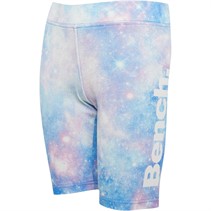 Bench Girls Starshine Sublimation Cycling Shorts Navy Galaxy