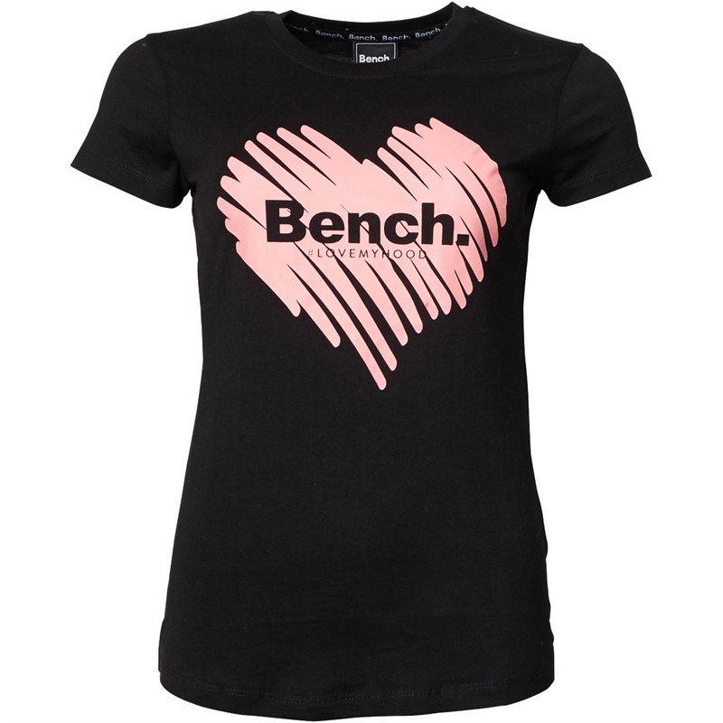 Bench Dames Loveheart Tops Zwart