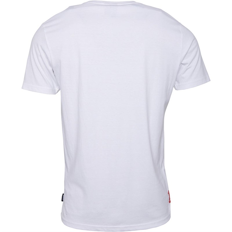 Bench Heren Starman T-shirts Wit