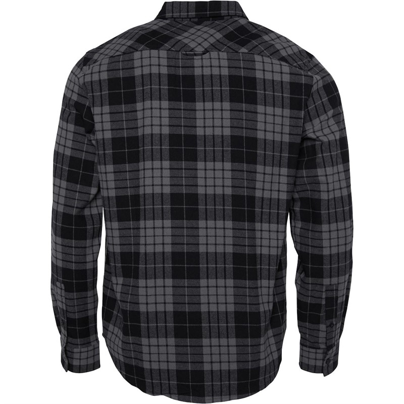 Bench Herre Carlow Langærmet shirts Flerfarvet Ternet