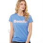 Bench Womens Leora T-Shirt Denim Blue