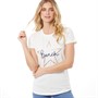 Bench Womens Almeda T-Shirt Winter White
