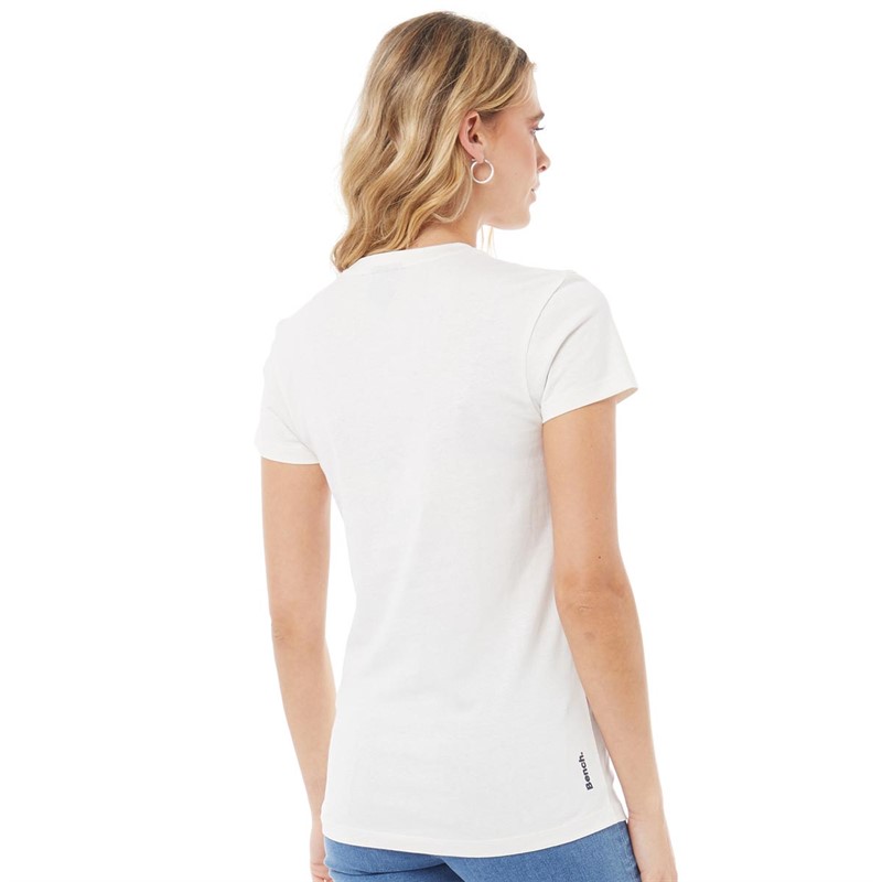 Bench Womens Almeda T-Shirt Winter White
