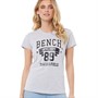 Bench Womens Rosella T-Shirt Grey Marl