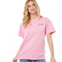 Bench Womens Alinta T-Shirt Bright Pink