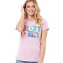 Bench Womens Cubic T-Shirt Pink