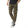 Bench Herren Devvie Cargohosen Grün Tarnfarbe
