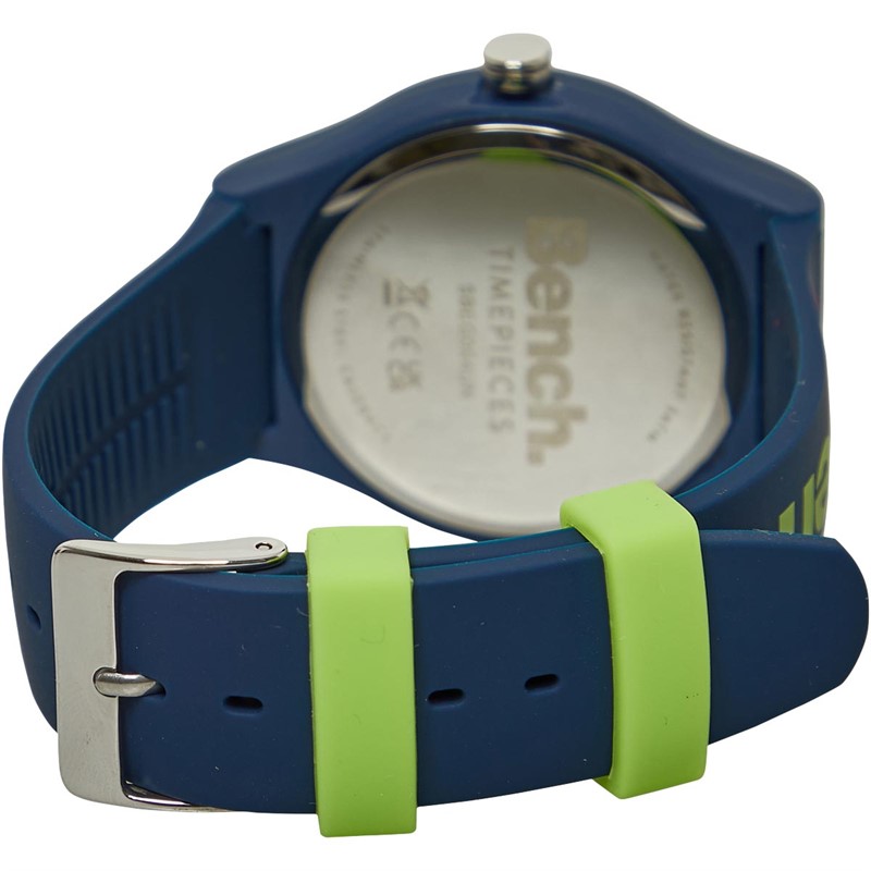 Bench Mens Lime Dial Watch Multi