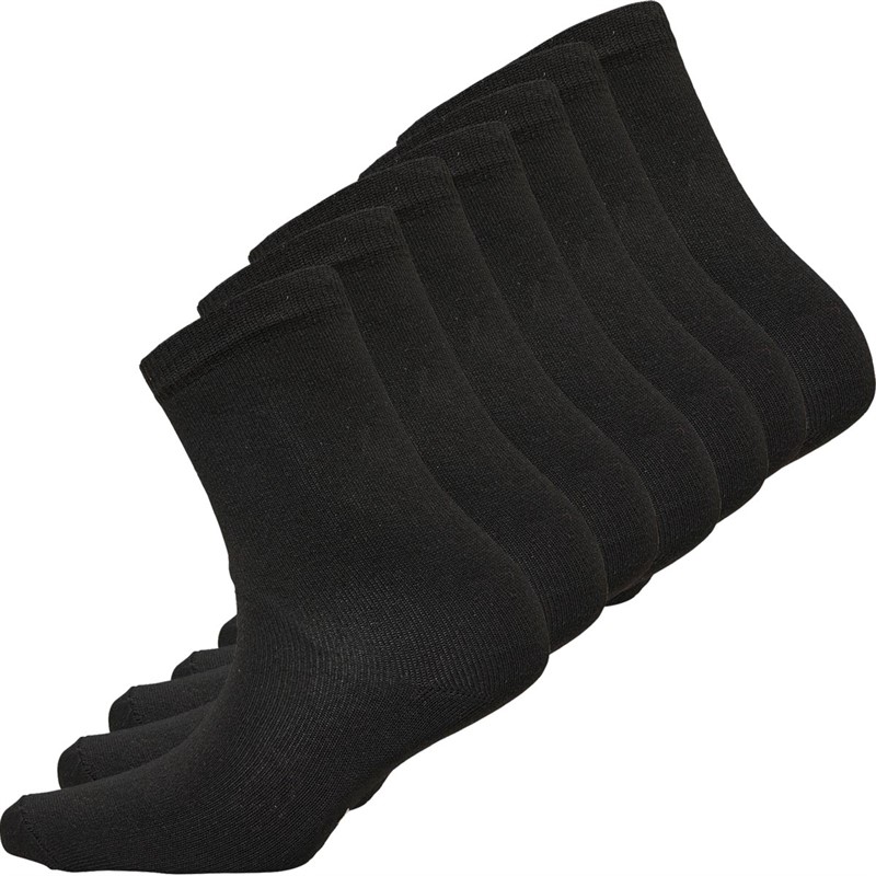 Bench Boys Seven Pack Canford Socks A Black