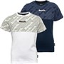Bench Boys Branner Two Pack T-Shirts Navy
