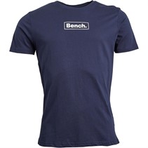 Bench Heren Angus T-shirts Marineblauw