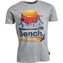 Bench T-Shirts Mendota Homme Gris Chiné