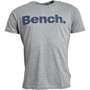Bench Heren Worsley T-shirts Gemeleerd Grijs