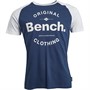 Bench Heren Hazza T-shirts Marineblauw
