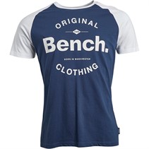 Bench Heren Hazza T-shirts Marineblauw