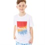 Bench T-Shirts Cinto Garçon Blanc