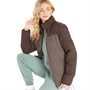 Bench Vestes Puffa Prairie Femme Marron