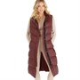 Bench Vestes sans Manches Nikletti Femme Rouge-Marron