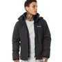 Bench Herren Hawn Jacke mit doppeltem Kragen Schwarz