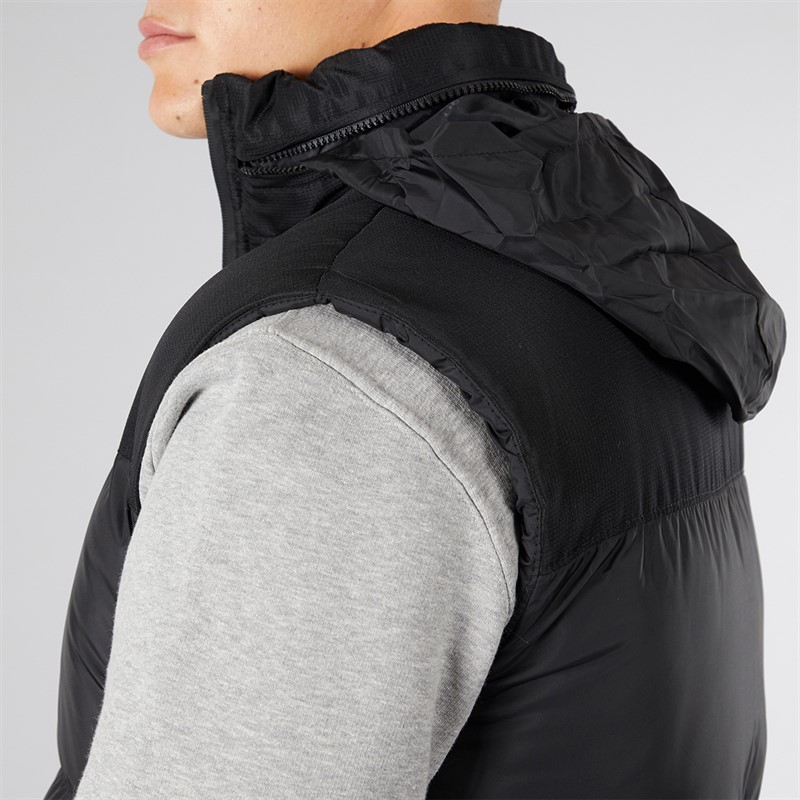 Bench Herren Marshy Weste Schwarz