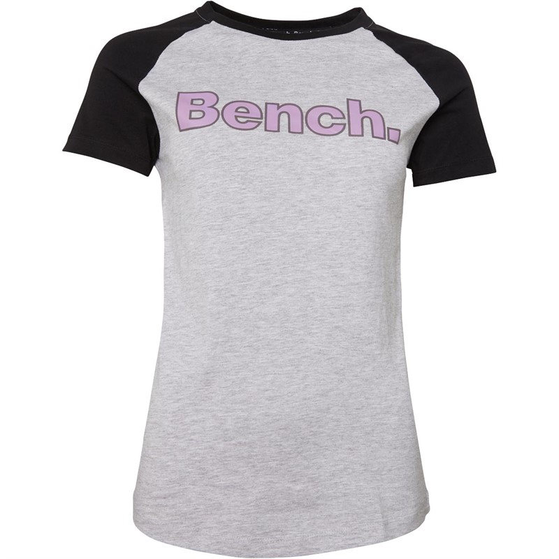 Bench Damen Alessa Tops Hellgraumeliert