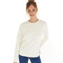 Bench Womens Mirabelle Sweatshirt Winter White