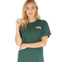 Bench Womens Alinta T-Shirt Dark Green