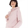Bench Sweats à Capuche Reapi Femme Rose Chiné