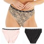 Bench Dames Divine Drie Pack Slips Multi